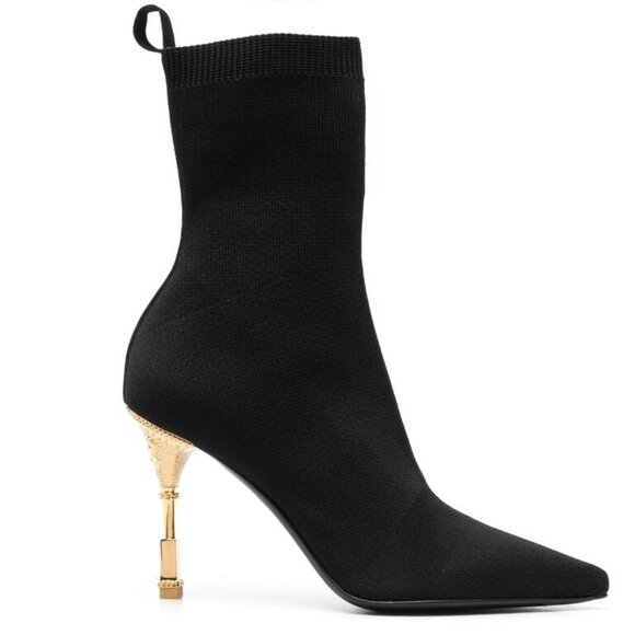 BNWT SS23 BALMAIN KNIT SOCK BOOTS 39.5 & 41 - Picture 1 of 9